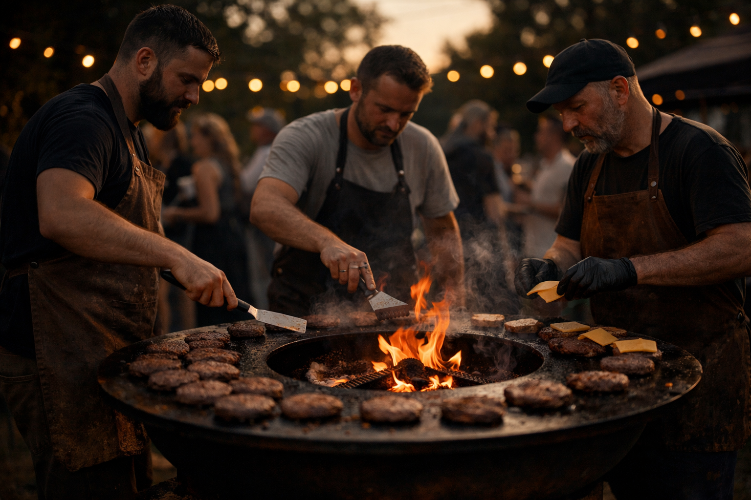 Heet BBQ at an event